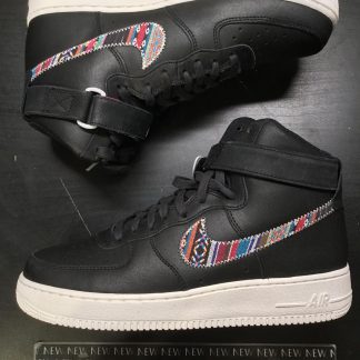 2017 Nike Air Force 1 High 07 LV8 Black/Black Summit White Men