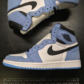2021 Nike Air Jordan I White University Blue Men