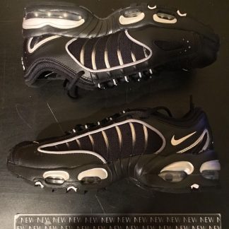 2019 Nike Air Max Tailwind 4 Black Metallic Silver Youth