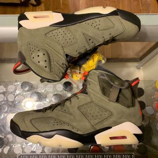 2019 Nike Air Jordan VI Travis Scott Olive Men