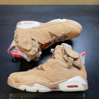 2021 Nike Air Jordan VI Travis Scott British Khaki Men