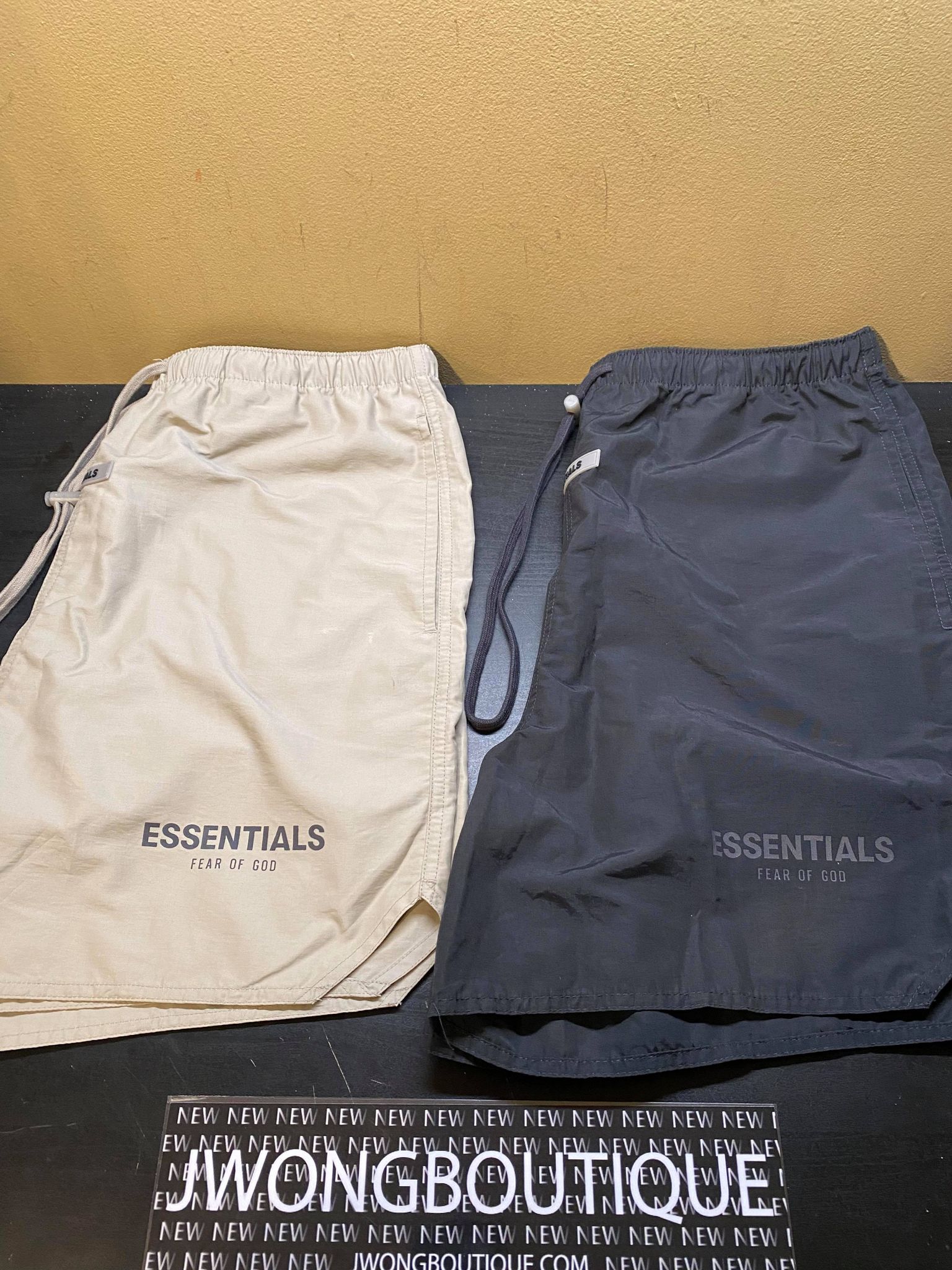 2020 Fear Of God FOG Essentials Volley Shorts - Jwong Boutique
