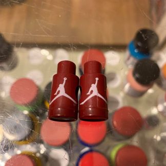 Nike Air Jordan VI Lace Locks Maroon Base White Jumpman