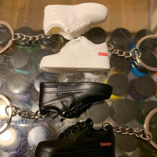2020 Nike Air Force 1 Low 3D Keychain Black