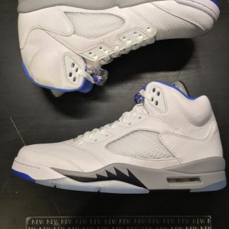 2021 Nike Air Jordan V Retro White Stealth Men
