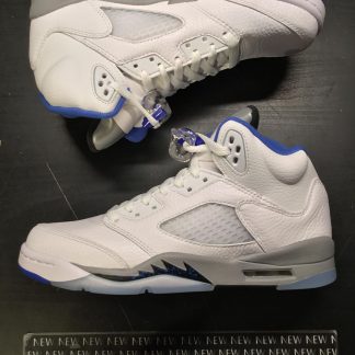2021 Nike Air Jordan V Retro White Stealth Youth