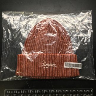 2021 Sup Bleached Rib Burnt Orange Beanie