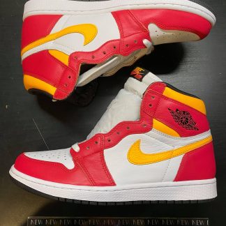2021 Nike Air Jordan I Light Fusion Red Men