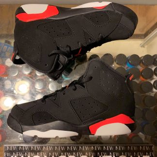 2019 Nike Air Jordan VI Black Infrared Preschool