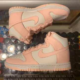 2021 Nike Dunk High Sail Crimson Tint Women