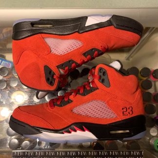 2021 Nike Air Jordan V Raging Bull Red Men