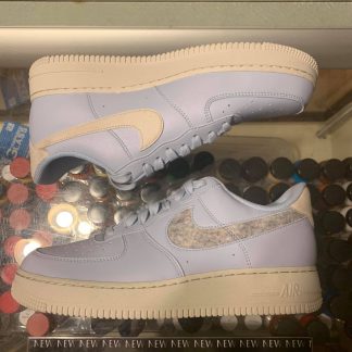 2020 Nike Air Force I Low 07 Light Armory Blue Women