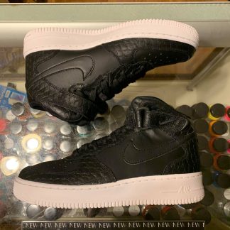 2017 Nike Air Force I Mid Black Snake Youth