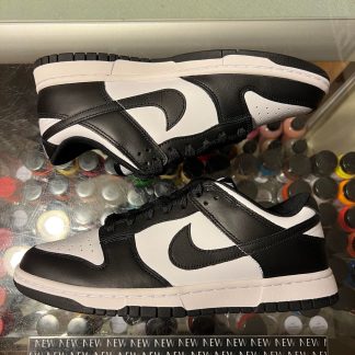 2021 Nike Dunk Low Retro Panda White Black Men