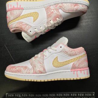 2021 Nike Air Jordan I Low Paint Drip Youth