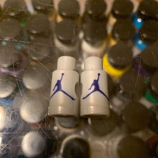 Nike Air Jordan VI Lace Locks Grey Or Silver Base Navy Jumpman