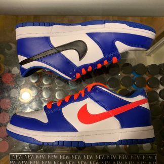 2021 Nike Dunk Low Bright Crimson Game Royal Youth