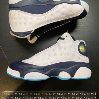 2021 Nike Air Jordan XIII White Obsidian Powder Blue Preschool