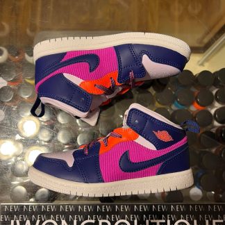 2020 Nike Air Jordan I Mid Fire Pink Quartz Toddler