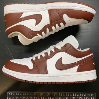 2021 Nike Air Jordan I Low Team Red Bronze Eclipse Women