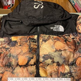 2016 Sup Jacket The North Face Nuptse Leaves