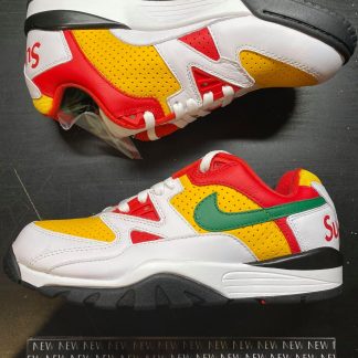 2021 Sup Nike Cross Trainer Low White Yellow Red Men