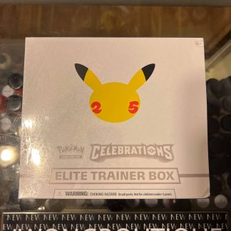 2021 Pokemon Trading Card Game Celebrations Elite Trainer Box
