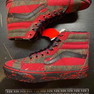 2021 Vans SK8 HI Horror Pack Nightmare On Elm Street Freddy Krueger Men