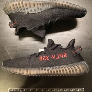 2020 Adidas Yeezy Boost 350 V2 Bred Black Red Men