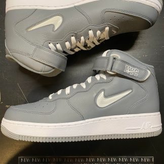 2021 Nike Air Force 1 Mid Jewel NYC Cool Grey Men