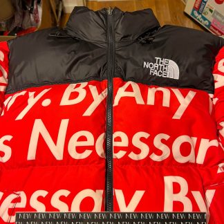 2015 Sup The North Face By Any Means Necessary BAMN Nuptse Red