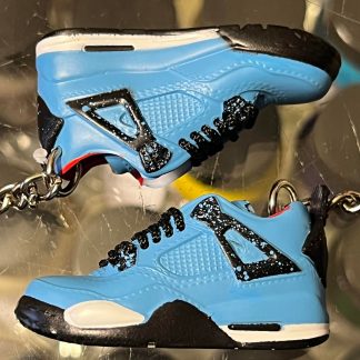 2018 Nike Air Jordan IV Travis Scott Cactus Jack 3D Keychain