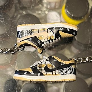 2020 Nike SB Dunk Low Travis Scott 3D Keychain