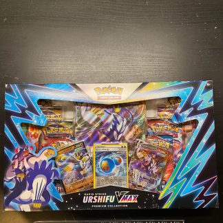 2021 Pokemon TCG Sword & Shield Rapid Strike Urshifu VMAX Premium Collection Box