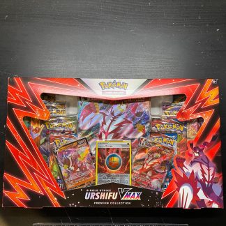 2021 Pokemon TCG Sword & Shield Single Strike Urshifu VMAX Premium Collection Box