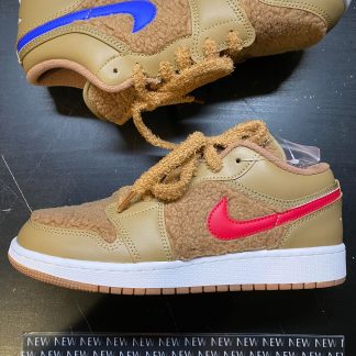 2021 Nike Air Jordan I Low Utility Teddy Bear Youth