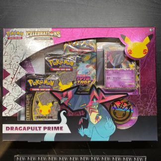 2021 Pokemon TCG 25th Anniversary Celebrations Dragapult Prime Collection Box