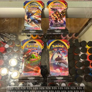 2021 Pokemon Sword & Shield TCG Booster 4x Pack