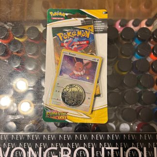 2021 Pokemon Sword & Shield Evolving Skies Pack & Coin Eevee