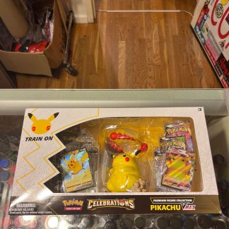 2021 Pokemon TCG 25th Anniversary Celebrations Premium Pikachu VMAX Figure Collection Box