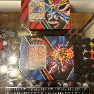 2021 Pokemon TCG Legends Of Galar Tin Zacian V Zamazenta V Lot Box 2x