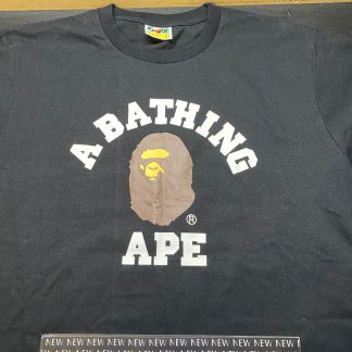 2020 Bape A Bathing Ape College Tee Black