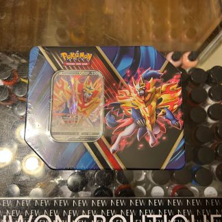 2021 Pokemon TCG Legends Of Galar Tin Zamazenta V