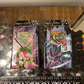 2021 Pokemon TCG V Battle Deck Rayquaza V Noivern V 2x Bundle