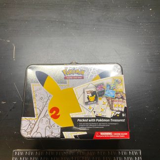 2021 Pokemon TCG 25th Anniversary Celebrations Collector Chest Tin Lunch Box