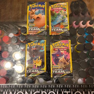 2019 Pokemon TCG Sun & Moon Team Up Single Boosters 3 Card Packs