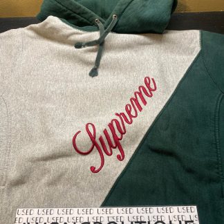 2012 Sup Split Hoodie Green Grey