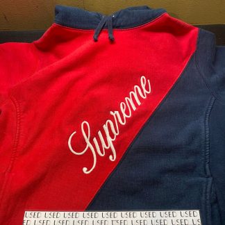 2012 Sup Split Hoodie Red Navy