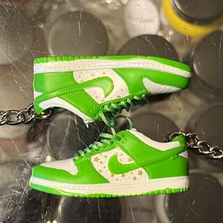 2021 Sup Nike SB Dunk Low Stars Mean Green 3D Keychain