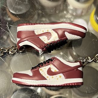 2021 Sup Nike SB Dunk Low Stars Barkroot Brown 3D Keychain